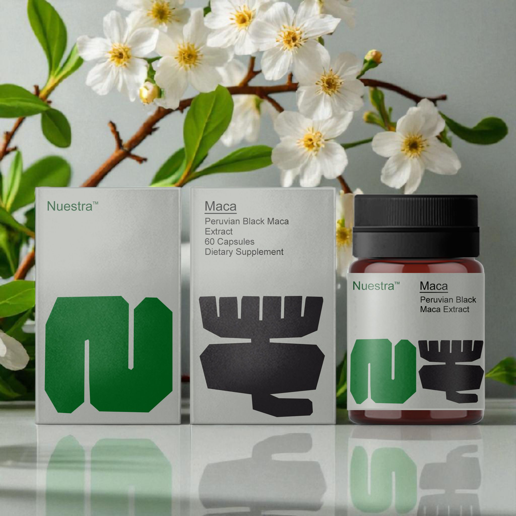 Nuestra Maca - Ekstrakt Crne Make 60 kapsula