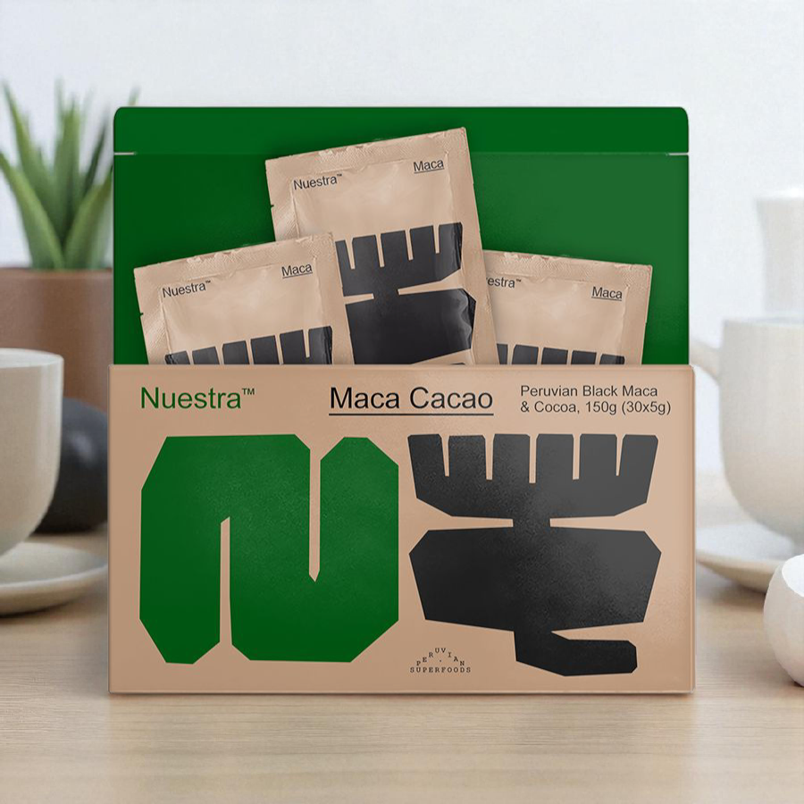 Nuestra Maca Cacao - Ekstrakt Crne Make i Kakao 150g (30 kesica)